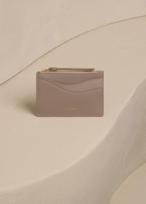 Polene Sierra Mini Pouch Grey Brown | NZ_P31662