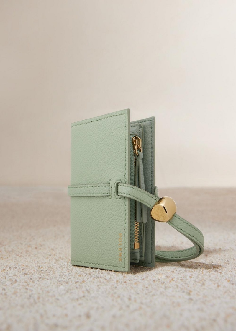 Polene Kayé Card Holder Green | NZ_P38883