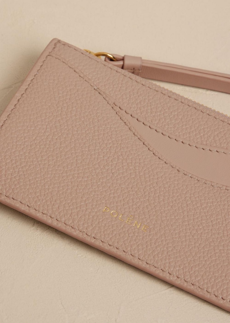 Polene Sierra Mini Pouch Beige | NZ_P92343