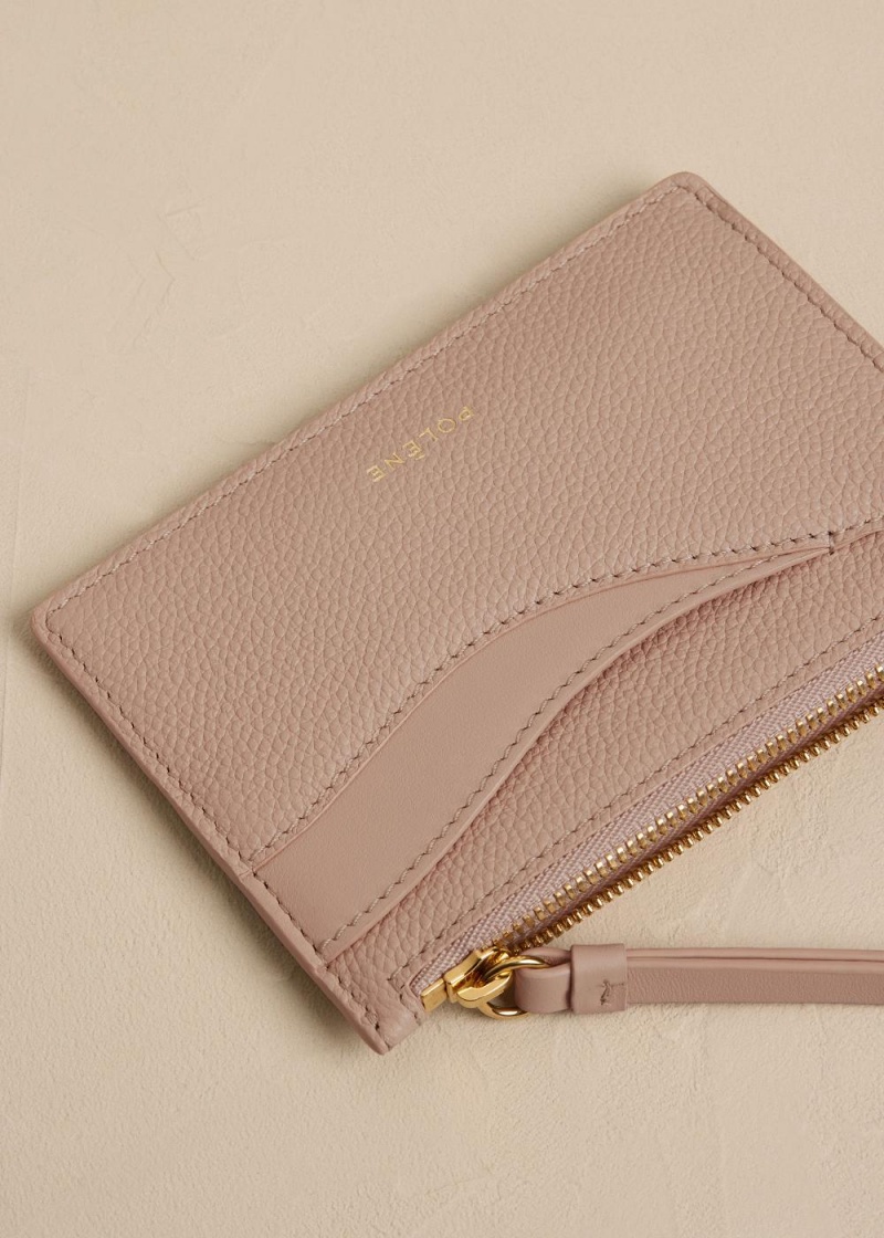 Polene Sierra Mini Pouch Beige | NZ_P92343