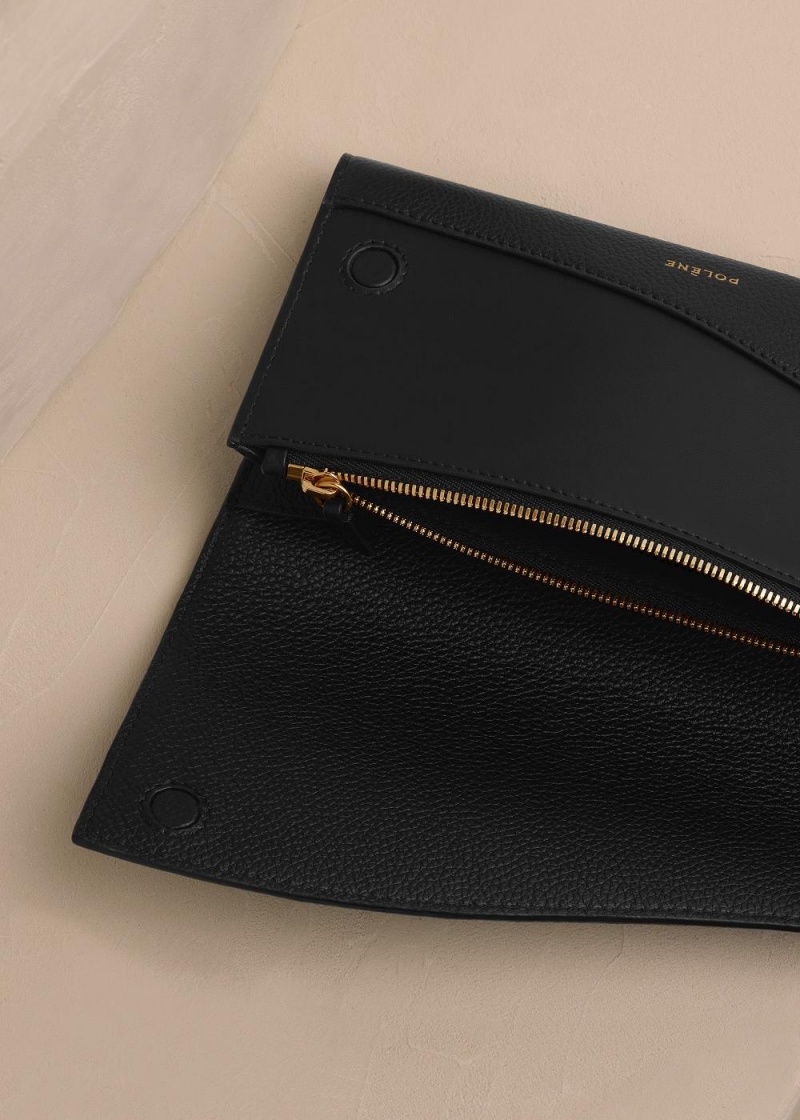 Polene Sierra Wallet Black | NZ_P46664