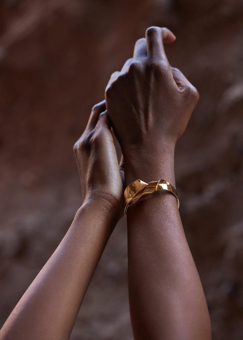 Polene Éole Cuff Gold | NZ_P63716