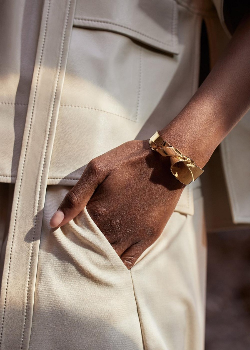 Polene Éole Cuff Gold | NZ_P63716