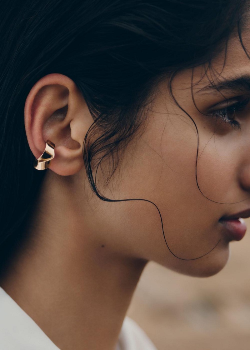 Polene Éole Earcuff Gold | NZ_P55344